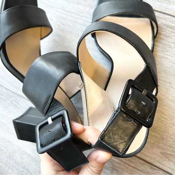 Franco Sarto Women's Fidelma Heeled Sandal in Black - Picture 12 of 16